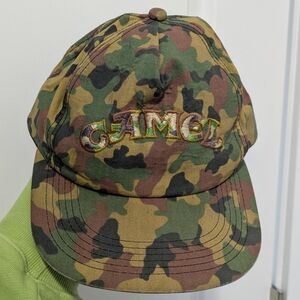 Vintage Camel Camo Snapback Hat